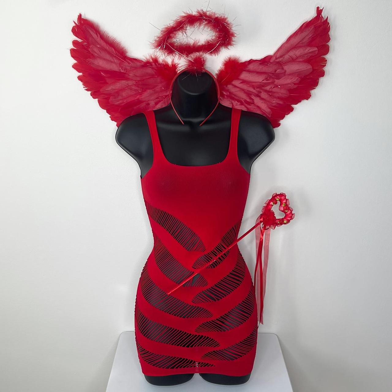 Angel Halloween Costume - Red