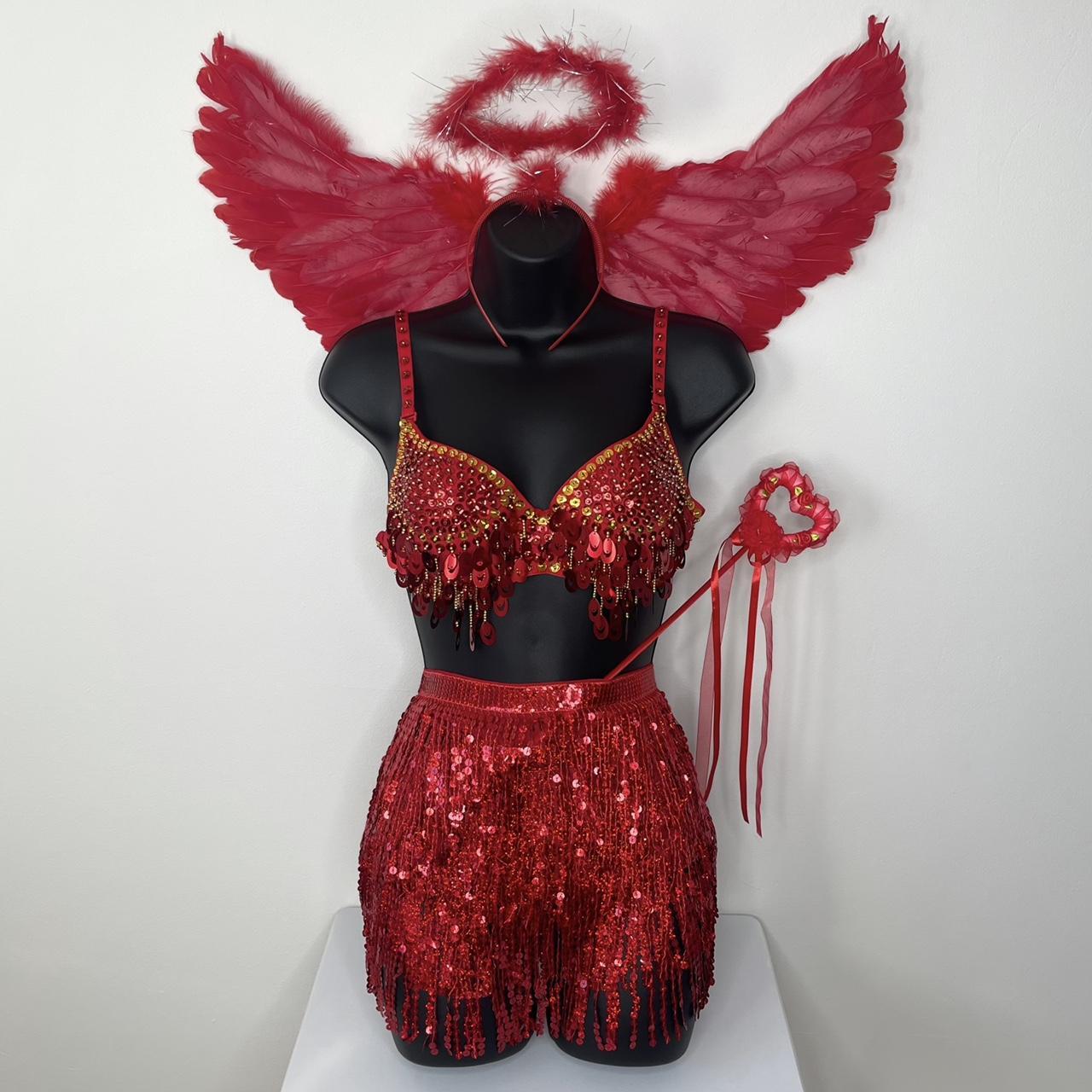 Dark Angel Halloween Costume - Red