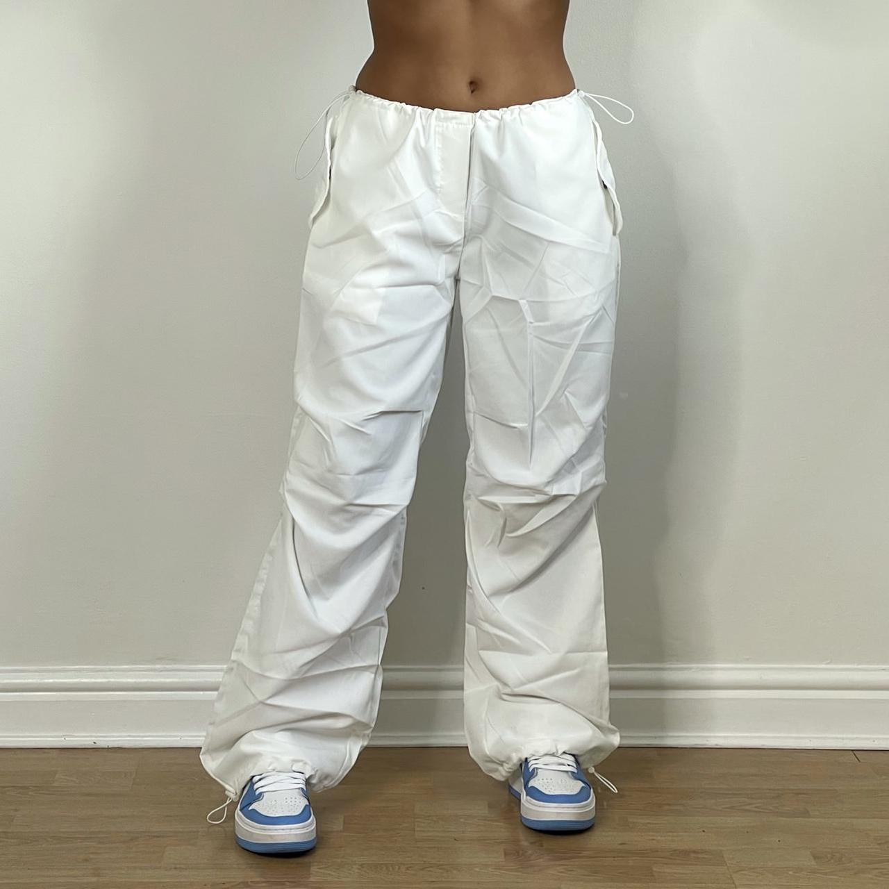 ELIZA Cargo Trousers - White