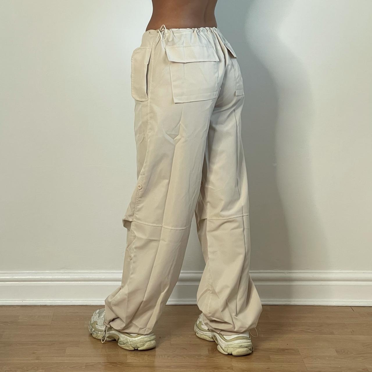 ELIZA Cargo Trousers - Cream