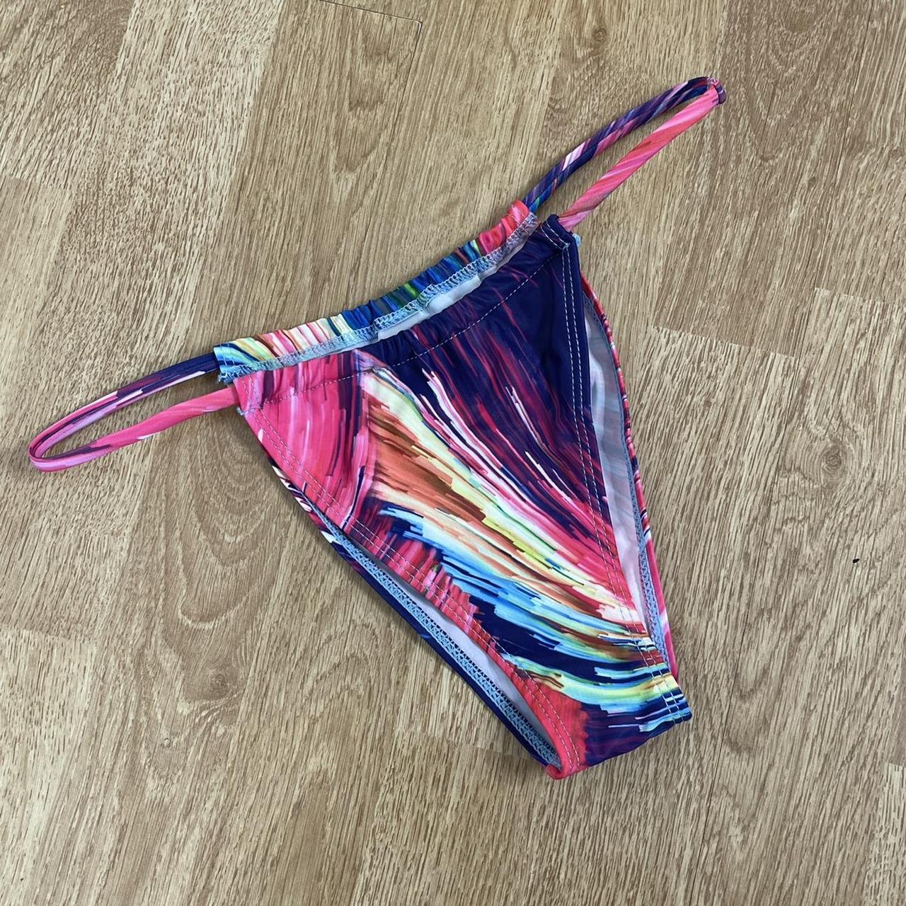 CLARE Bikini Top And Skirt Set- Multicoloured